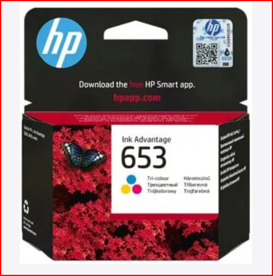 Tinteiro 653 Tricolor
